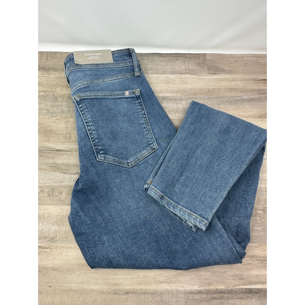 NWT Everlane The Way-High Skinny‎ Jeans Size 28 Regular Blue Stretch